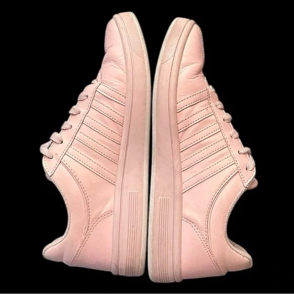 K-Swiss CLASSIC Vintage Chesterfield Blush Pink Tennis Shoes Low-Top Women Sz 7 - Picture 3 of 6